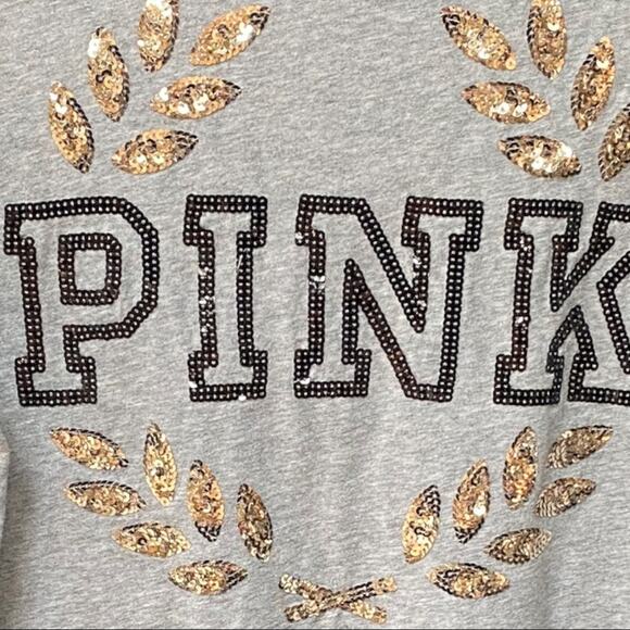 Pink Victoria’s Secret Long Sleeve Bling S Small - Picture 4 of 7